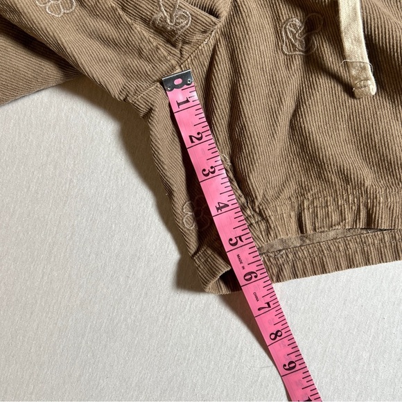 Aeropostale 100% Cotton Malibu Corduroy Mushroom Shorts, Tan Brown, Men’s Large - Picture 6 of 9